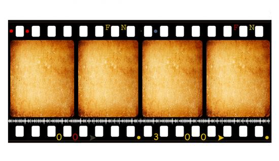 Banner alter Filmstreifen mit mehreren Frames in 35 mm für z.B. Hochzeiten