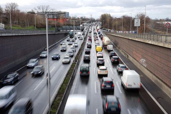 Banner Stadtautobahn Berlin als Textilbanner oder PVC-Banner