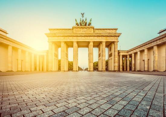 Banner Brandenburger Tor in Berlin als Textilbanner oder PVC-Banner