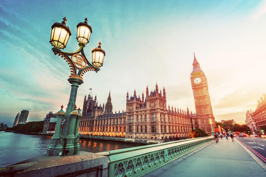 Banner Big Ben in London