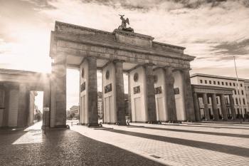 Banner Berlin Brandenburger Tor als Textilbanner oder PVC-Banner