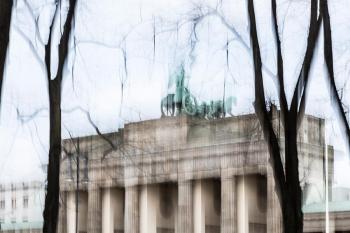 Banner Brandenburger Tor in Berlin als Textilbanner oder PVC-Banner