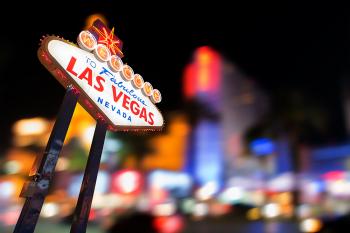 Fotobox-Hintergrund Las Vegas als Banner für z.B. Hochzeiten, Partys etc.